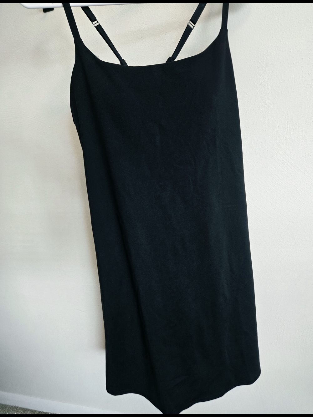 BNWT Danskin Black Athletic Dress w/Shorts & Bra Large